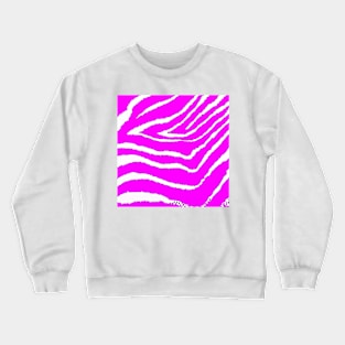 ZEBRA PINK Crewneck Sweatshirt